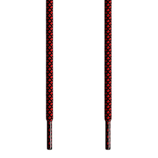 Adidas Yeezy - Snørebånd sort og rød